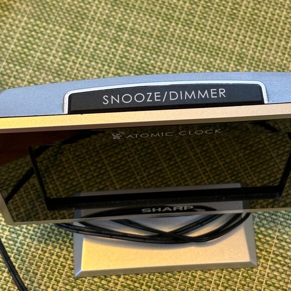 Sharp Atomic Desktop  Digital Clock with Color Display - Picture 7 of 7